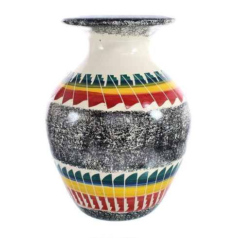 Native American Pottery Hand Crafted Navajo Pot By Agnes Woods JX125381